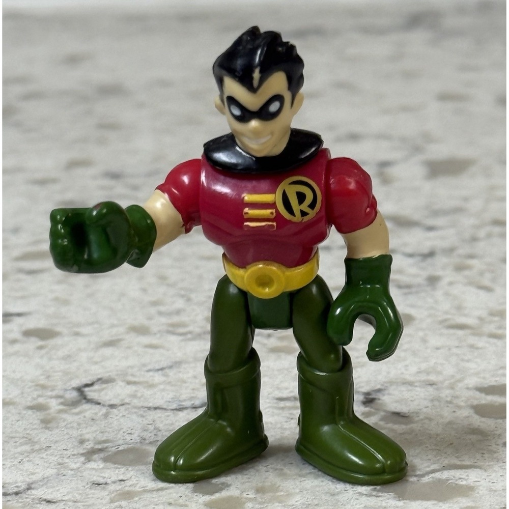 Imaginext Fisher Price Robin DC Super Friends Action Figure Toy 2008